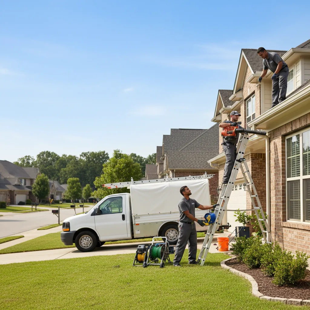 Home Gutter Service in Frankston, TX near me